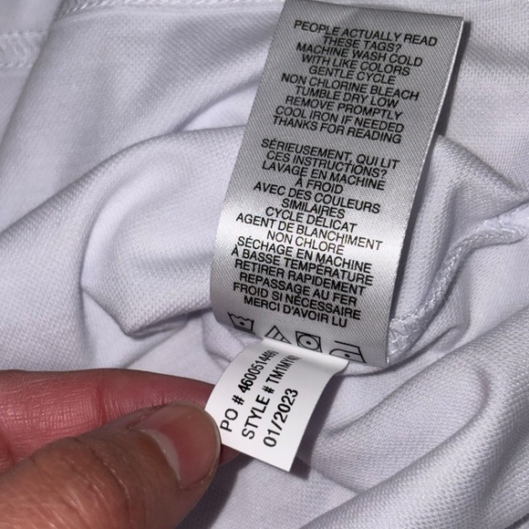 Travis Mathew Coastal Chest Stripe Polo Size Medium White New w/ Tags - Picture 16 of 16